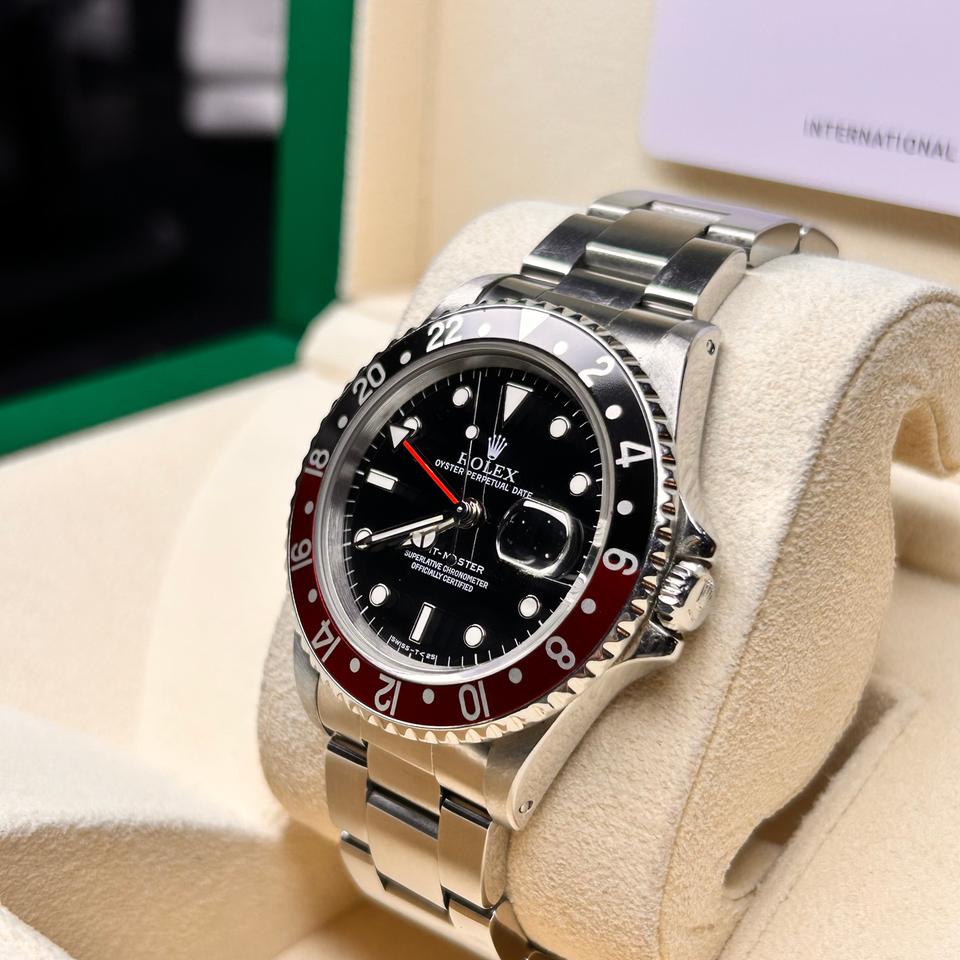 Rolex GMT-Master II Stainless Steel Black Dial "Coke" 16710 — photo 2