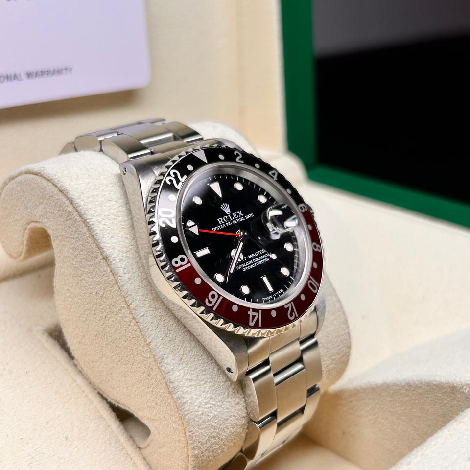 Rolex GMT-Master II Stainless Steel Black Dial "Coke" 16710 — photo 3