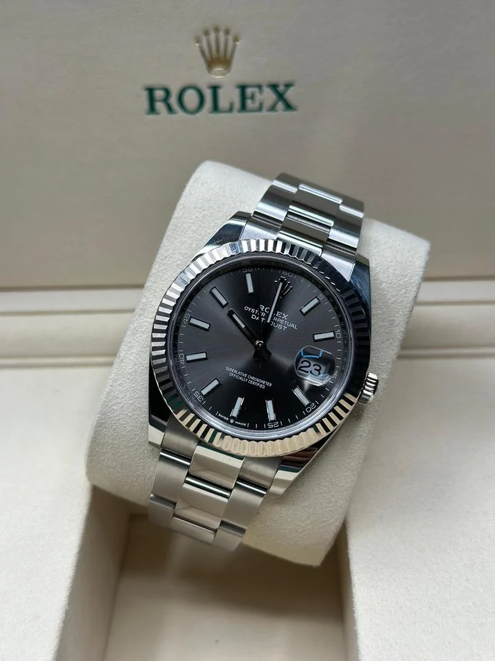 Rolex Datejust 41 126334 DATEJUST 41 DARK RHODIUM INDEX OYSTER 2022 — photo 11