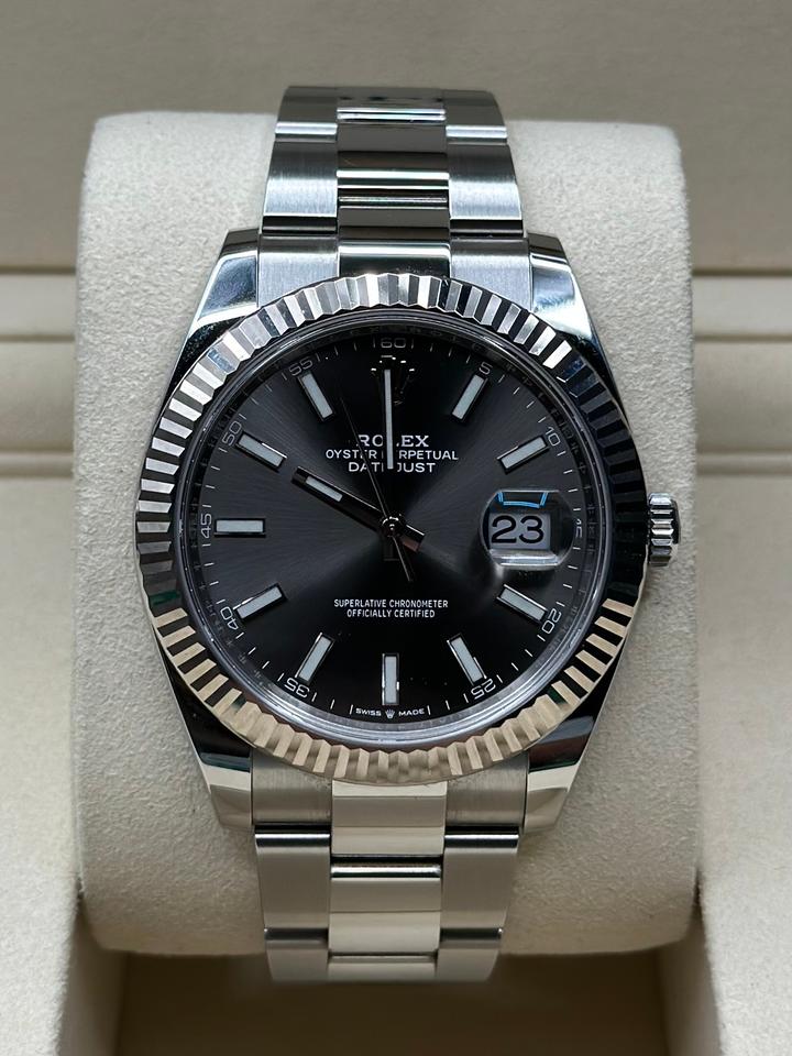 Rolex Datejust 41 126334 DATEJUST 41 DARK RHODIUM INDEX OYSTER 2022 — photo 13