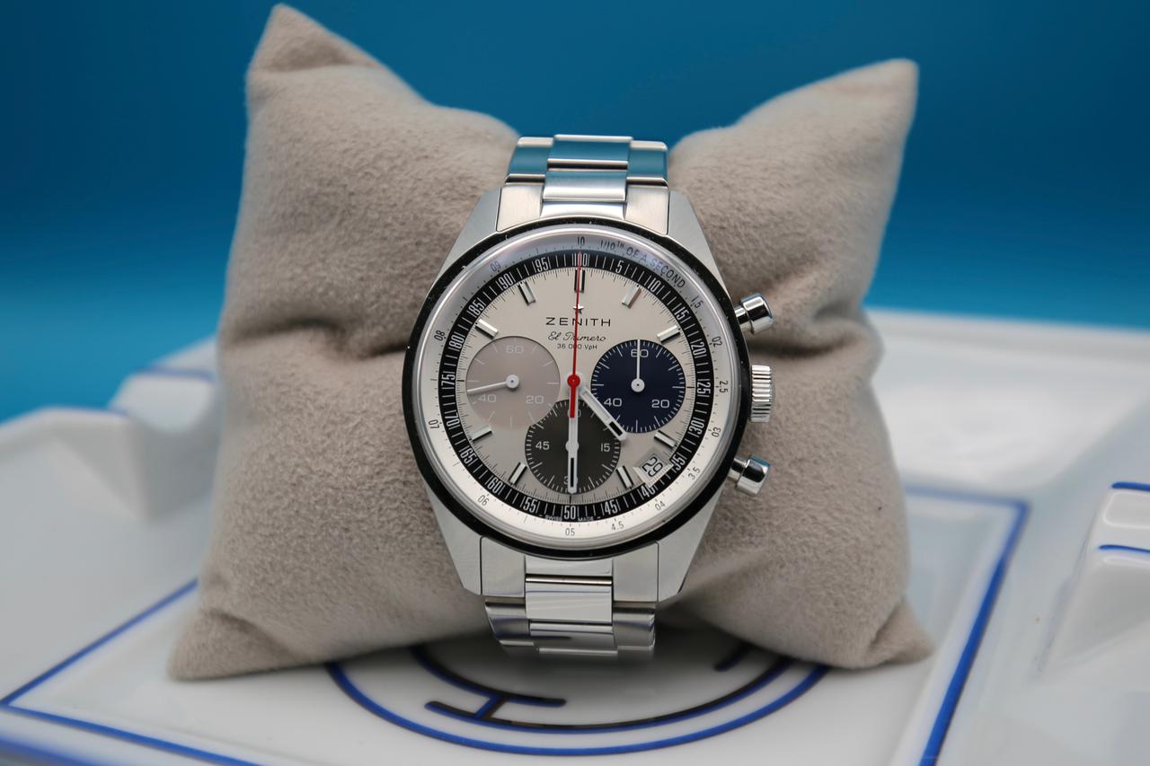 Zenith Chronomaster Original Full Set Pristine Condition - 2024 Warrenty Card