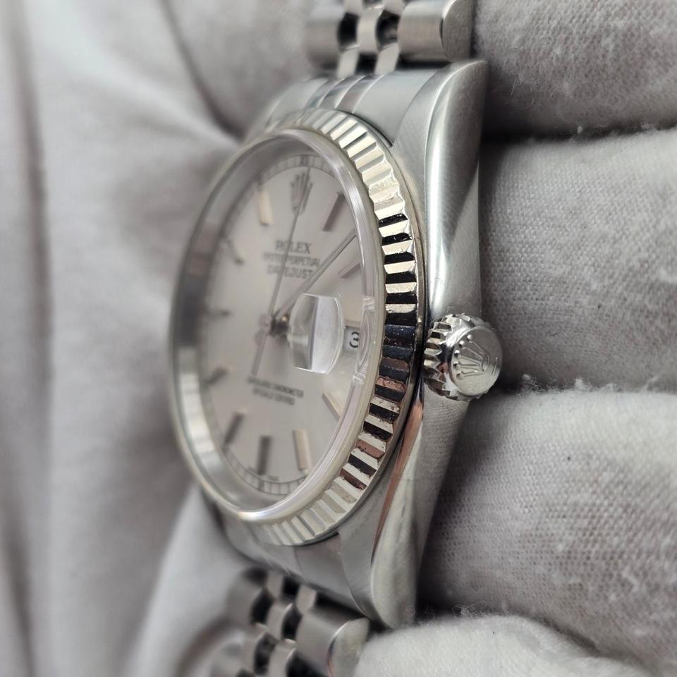 Rolex Datejust 36 2000 Datejust Silver Dial Stainless Steel Jubilee 16234 36mm — photo 3