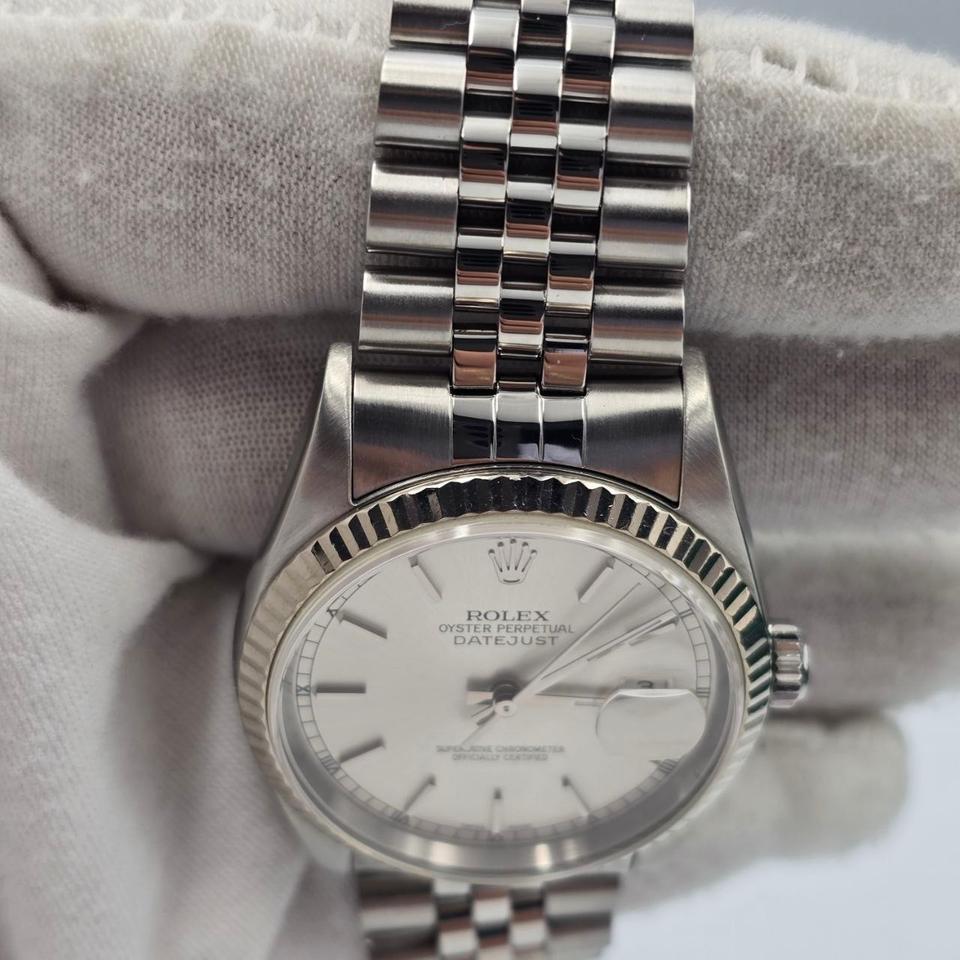 Rolex Datejust 36 2000 Datejust Silver Dial Stainless Steel Jubilee 16234 36mm — photo 5