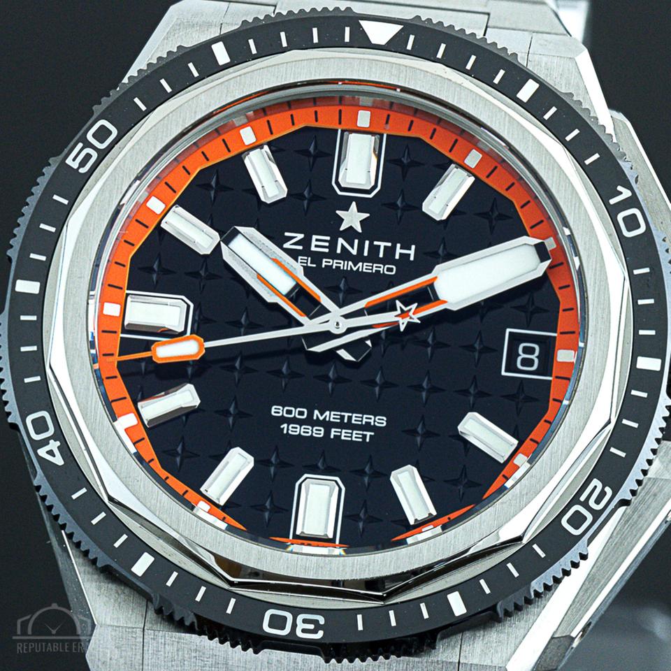 Zenith Defy Extreme Diver Titanium Black Ref. 95.9600.3620