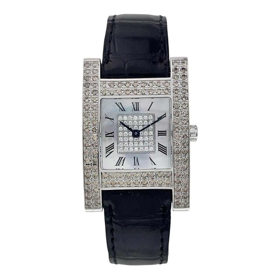 Chopard Your Hour 18k White Gold MOP Dial 24mm Quartz Women’s Watch 13/6818-55