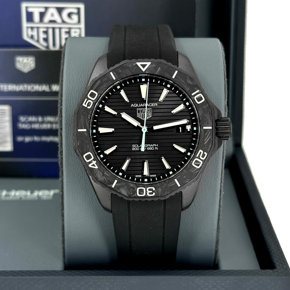 TAG Heuer Aquaracer Unworn 2026 Aquaracer Professional 200 Solargraph WBP1112.FT6199 box and papers