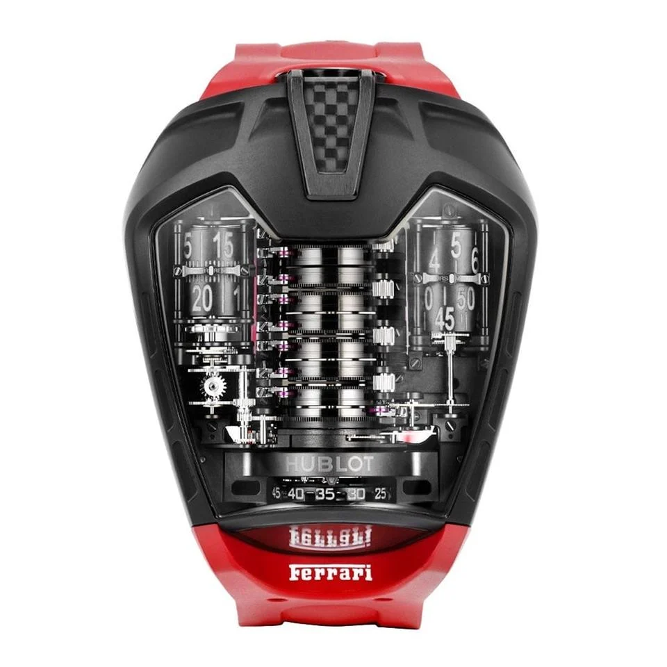 Hublot MP-05 LaFerrari La Ferrari 905.ND.0000.RX MP-05 La Ferrari Limited to 50 Titanium Skeleton Dial 51 mm