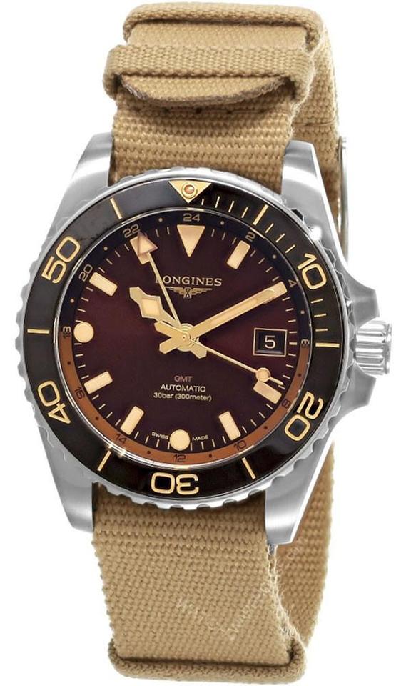 Longines HydroConquest GMT HydroConquest Automatic 41MM Brown Dial Men's Watch L3.790.4.66.2