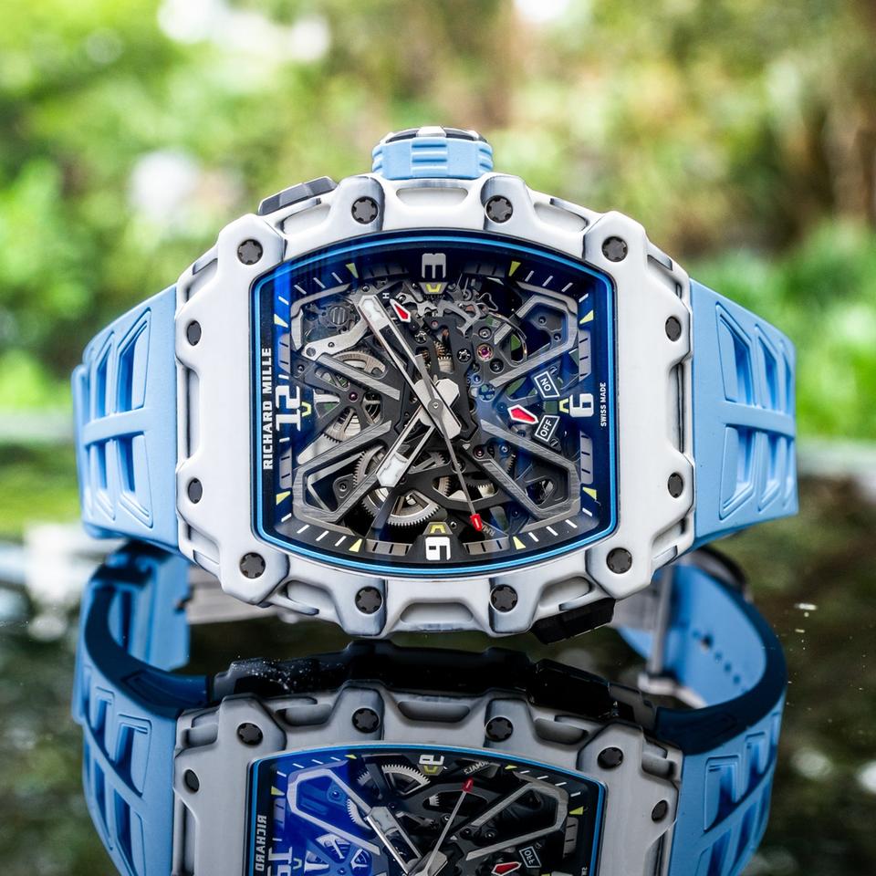 Richard Mille RM 035 2022 Richard Mille RM35-03 Rafael Nadal White Carbon / Quartz TPT