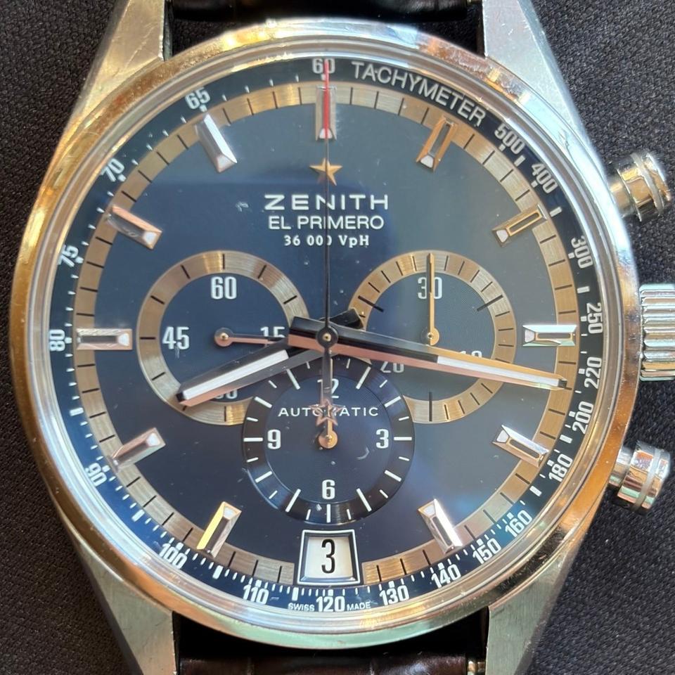 Zenith El Primero 36'000 VpH Limited Edition 622/1975 Full Set In Very Good Condition