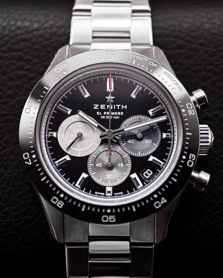 Zenith Chronomaster Sport Full set - Black Dial Stainless Steel Bracelet