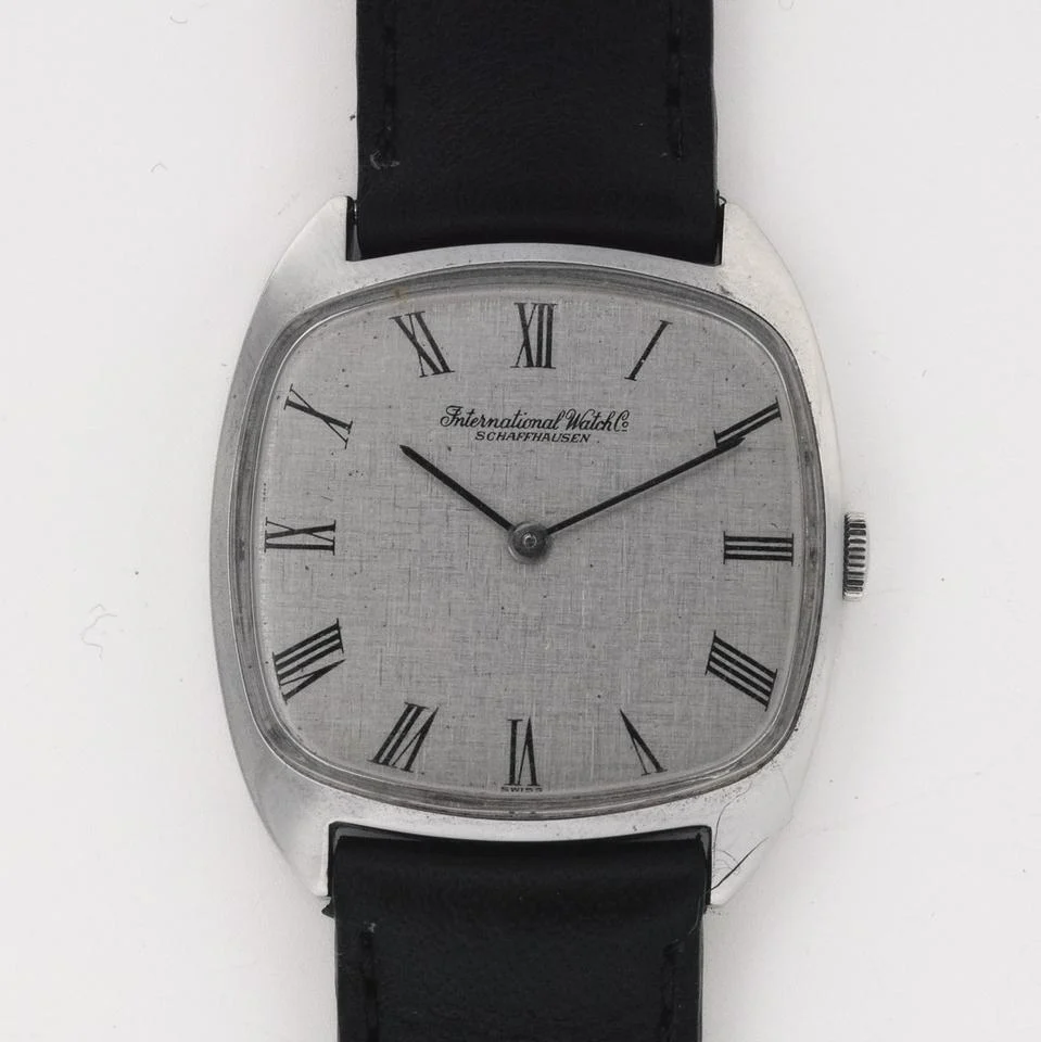 IWC 2581 IWC Schaffhausen Réf. 2581 Cadran Lin Acier Cal. 423 Révisé