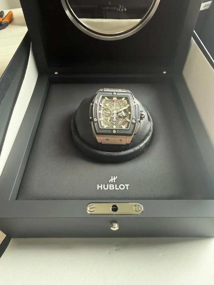 Hublot Spirit of Big Bang Titanium and Ceramic with Rubber Strap and Flawless Crystal