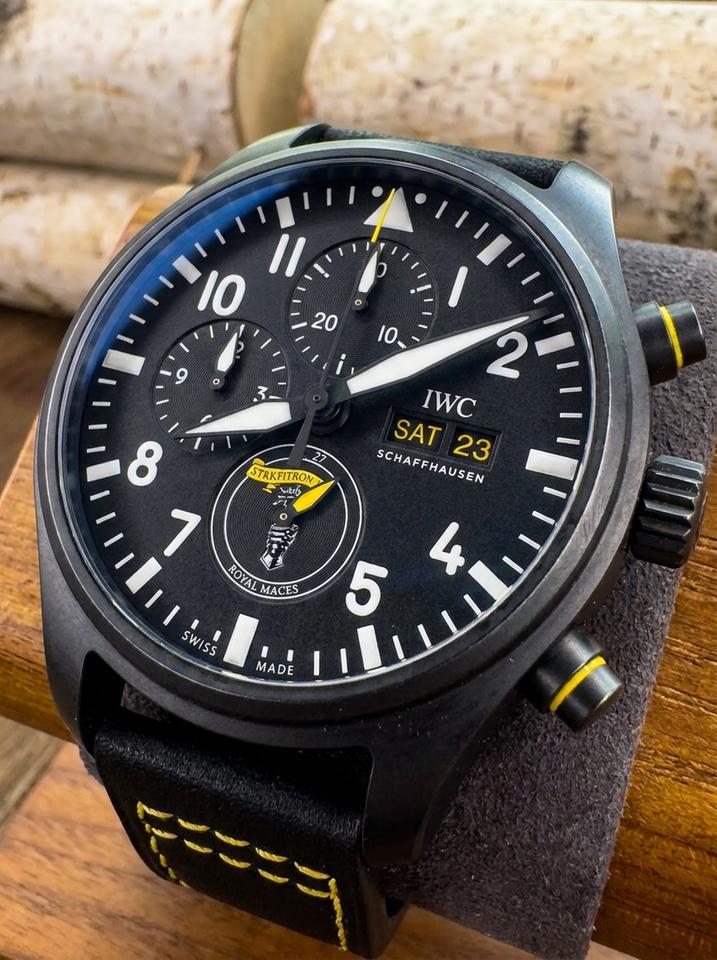 IWC Pilot Chronograph Edition Royal Maces Pilot IWC Schaffhausen Pilot "Royal Maces" 44.5MM Full Set