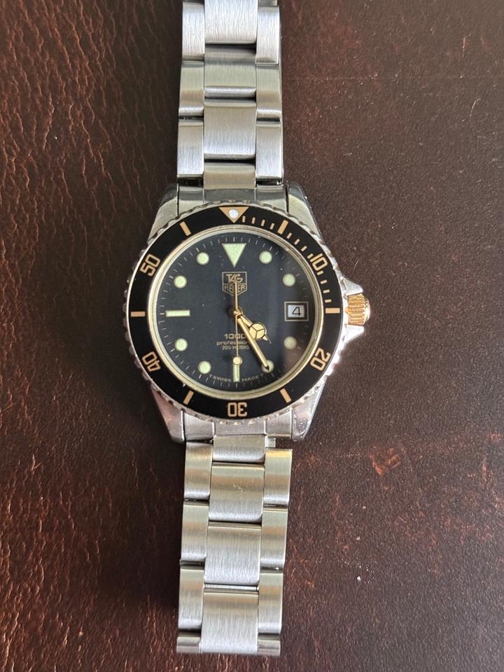 TAG Heuer 1000 Professional Tag Heuer 1000 Dive Watch