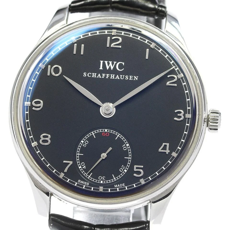 IWC Portuguese Hand-Wound IW545407 Manual winding Steel Fair