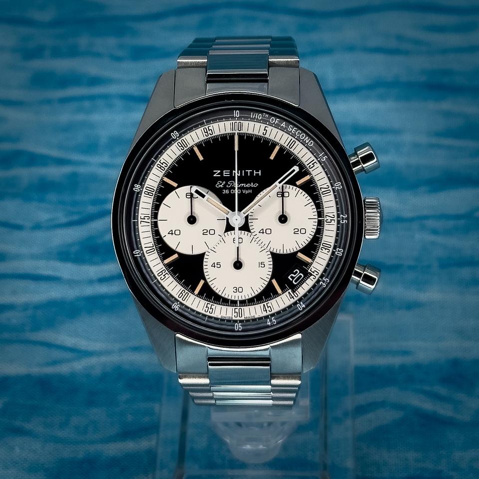 Zenith Chronomaster Original 2025 03.3200.3600/21.M3200 Full Set with additional strap