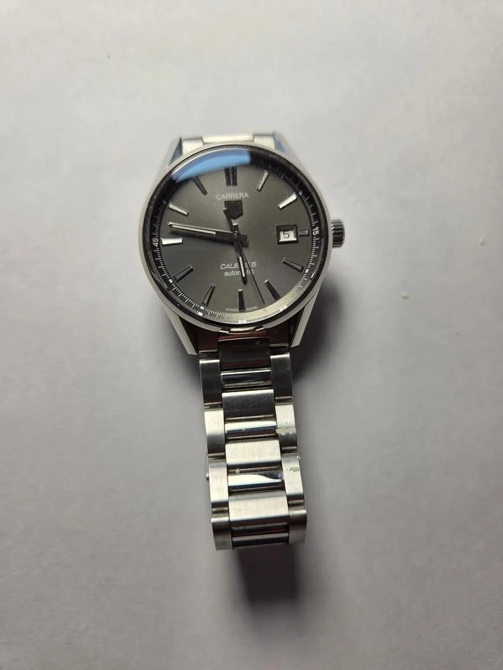 TAG Heuer Carrera Calibre 5 Grey Immaculate condition