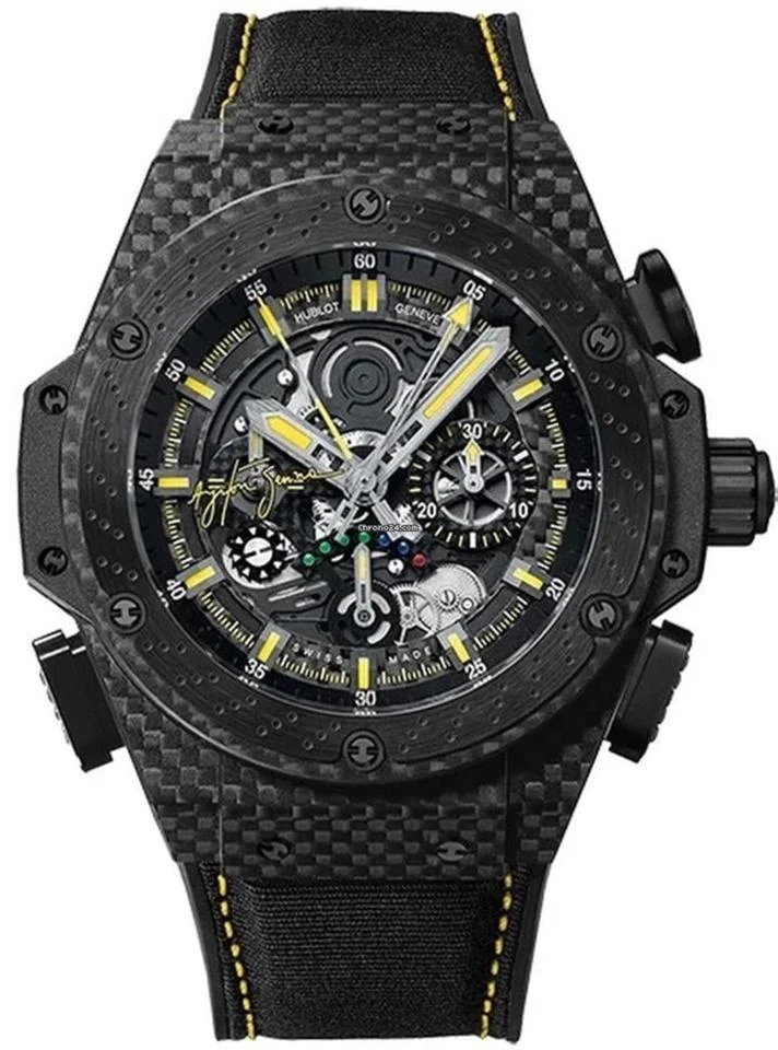 Hublot King Power Ayrton Senna Full Set with Box & Papers Limited Edition