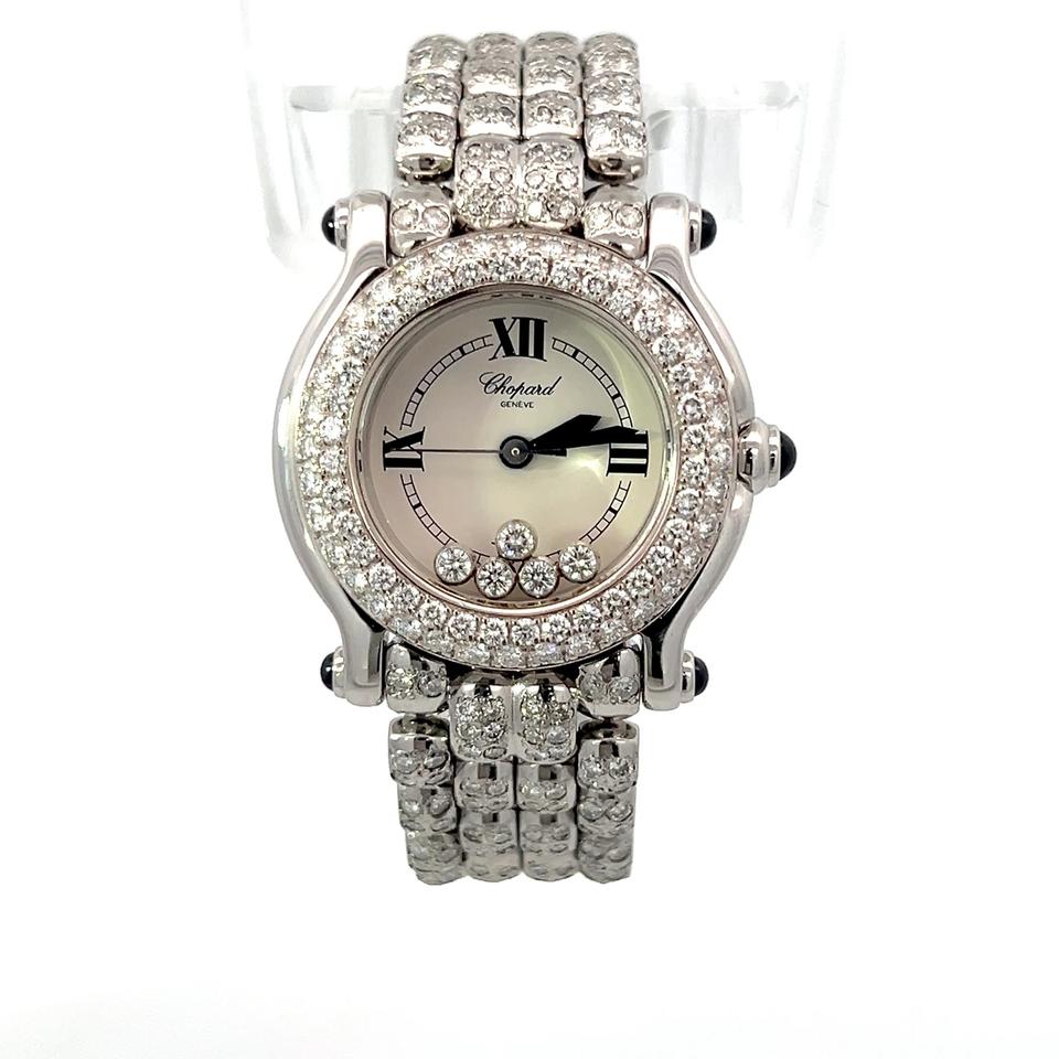 Chopard Happy Sport Womens Chopard Happy Sport Diamond Watch
